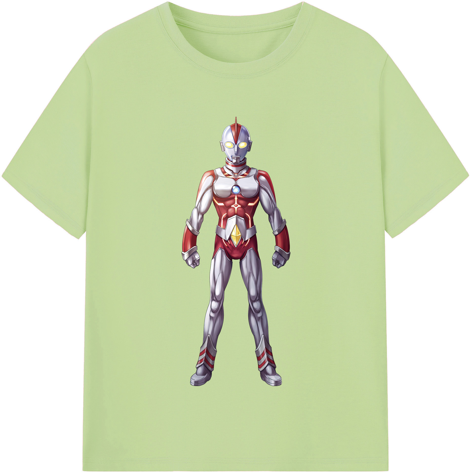 （画像用） ウルトラマン Ultraman 綿100％半袖Tシャツ（フロントプリント）